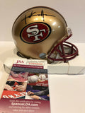 Frank Gore Autographed Signed S.F. 49Ers Mini Helmet Jsa Coa