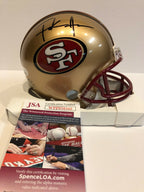 Frank Gore Autographed Signed S.F. 49Ers Mini Helmet Jsa Coa
