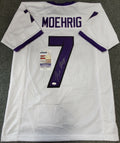 Tcu Horned Frogs Tre'von Moehrig Autographed Signed Jersey Jsa Coa