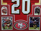 Framed San Francisco 49Ers Garrison Hearst Autograph Signed Jersey Beckett Holo