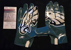 Philadelphia Eagles Nolan Smith Jr Autographed Signed Gloves Jsa Coa