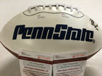Bill Belton, Zach Zwinak Signed Inscribed Penn State Logo Football Jsa  Coa