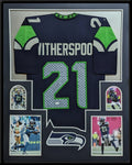 Framed Seattle Seahawks Devon Witherspoon Autographed Signed Jersey Jsa Coa