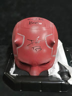 Charlie Cox / Vincent D'onofrio Signed Official Daredevil Cowl W/Stand Jsa Coa
