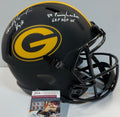 Green Bay Packers Don Majkowski Signed Full Size Eclipse Rep Helmet Jsa Coa