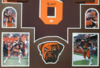 Framed Baker Mayfield Autographed Signed Cleveland Browns Jersey Jsa Coa