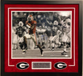 Georgia Bulldogs Alec Ogletree Framed Signed 16X20 Photo Jsa Coa