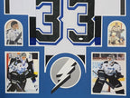Framed Manon Rheaume Autographed Tampa Bay Lightning Jersey Jsa Coa