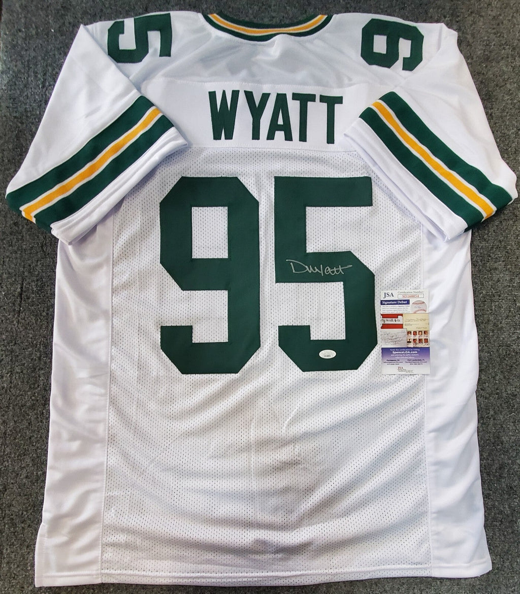 Green Bay Packers Devonte Wyatt Autographed Signed Jersey Jsa Coa