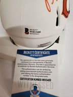 David Montgomery Signed Chicago Bears Lunar Eclipse Mini Helmet Beckett Coa
