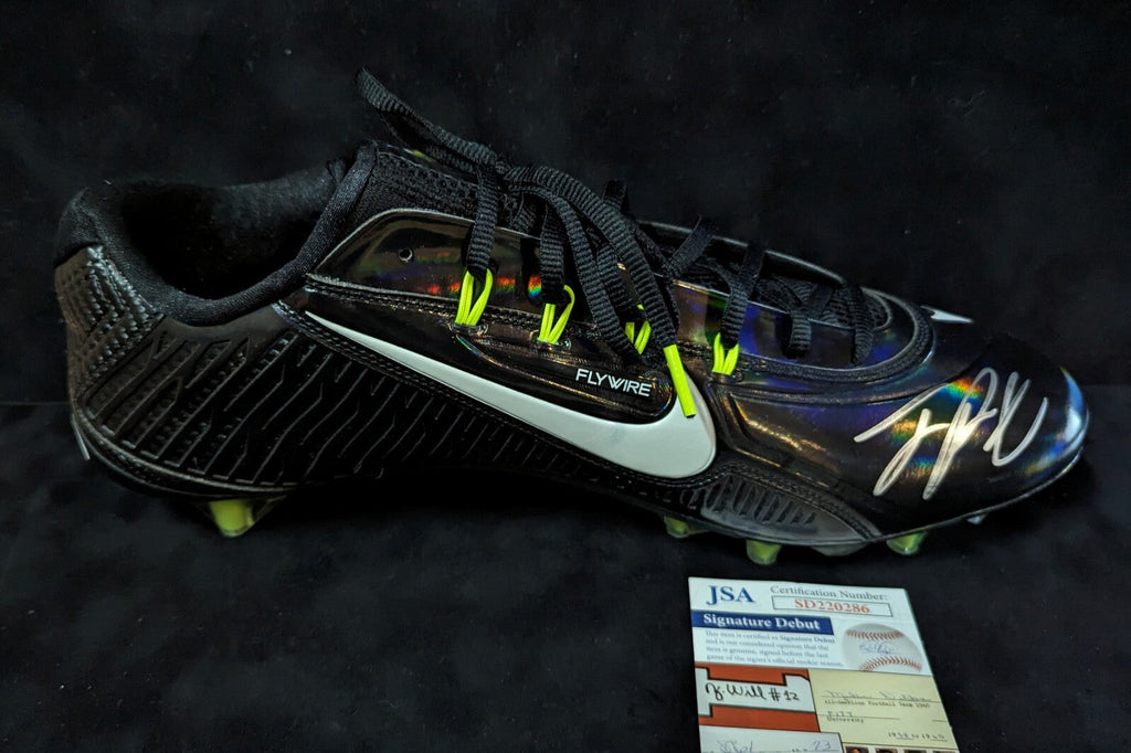 Pittsburgh Steelers Joey Porter Jr Autographed Signed Cleat Jsa Coa