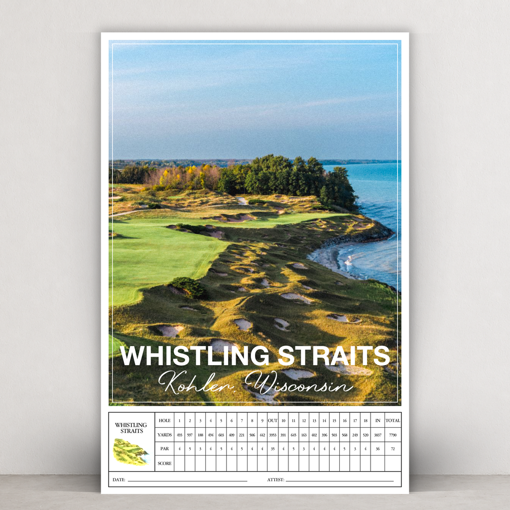Whistling Straits  - Scorecard