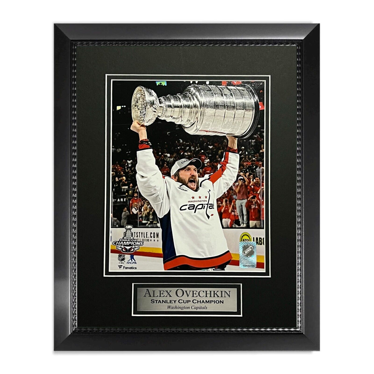Alex Ovechkin Unsigned Photograph Framed to 11x14