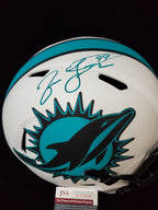 Jason Taylor Signed Miami Dolphins Full Size Lunar Replica Helmet Jsa Coa