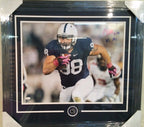 Anthony Zettel Framed Signed Inscribed Penn State 16X20 Photo Jsa Coa