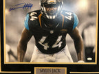 Myles Jack Framed Signed Jacksonville Jaguars 16X20 Photo Jsa Coa