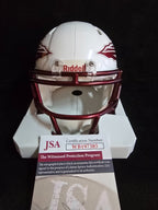 Florida State Seminoles Brian Burns Autographed Signed Alt Mini Helmet Jsa