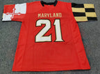 Sean Davis Custom Unsigned Maryland Terrapins Jersey