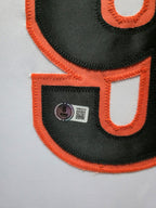 Framed San Francisco Giants Matt Williams Autographed Signed Jersey Beckett Holo