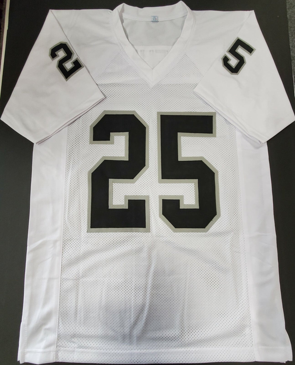 Las Vegas Raiders Tre'von Moehrig Autographed Inscribed Jersey Jsa Coa