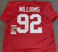 Alabama Crimson Tide Quinnen Williams Autographed Signed Jersey Jsa Coa