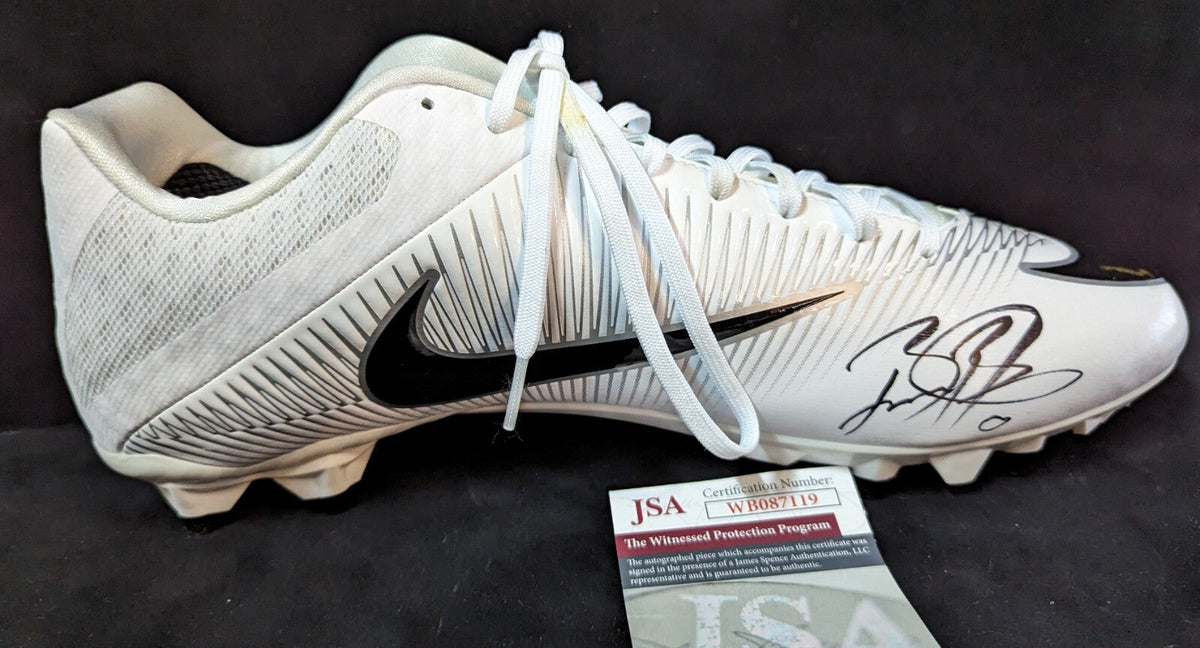 New York Giants Brian Burns Signed Cleat Jsa Coa