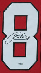 Suede Framed Chicago Blackhawks Patrick Kane Autographed Signed Jersey Fanatics