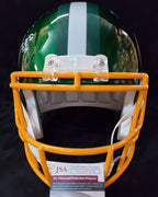 Green Bay Packers Eric Stokes Signed 2X Insc Full Size Flash Replica Helmet Jsa