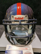 Ole Miss Rebels Jonathan Mingo Signed Speed Mini Helmet Jsa Coa