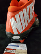 Greg Newsome Ii Autographed Signed Cleat Jsa Coa