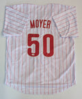 Philadelphia Phillies Jamie Moyer Autographed Signed Custom Jersey Jsa Coa