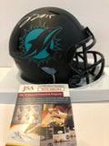 Lynn Bowden Autographed Signed Miami Dolphins Eclipse Mini Helmet Jsa Coa