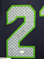 Framed Seattle Seahawks Devon Witherspoon Autographed Signed Jersey Jsa Coa