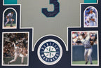 Framed Seattle Mariners Alex Rodriguez Autographed Signed Jersey Psa Coa