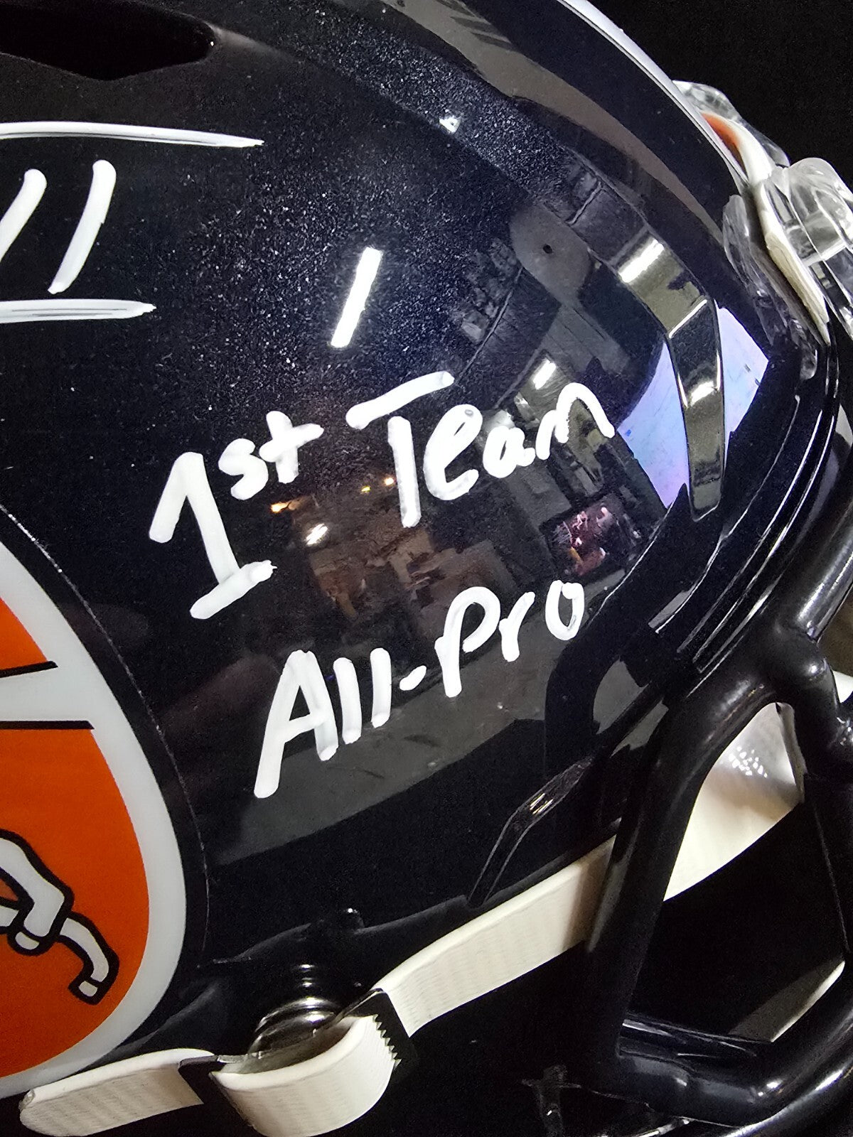 Denver Broncos Pat Surtain Ii Signed Insc Replica Full Size Helmet Beckett