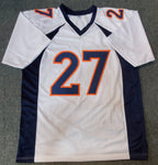 Denver Broncos Damarri Mathis Autographed Signed Jersey Jsa Coa
