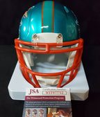 Miami Dolphins Jevon Holland Autographed Signed Flash Mini Helmet Jsa Coa
