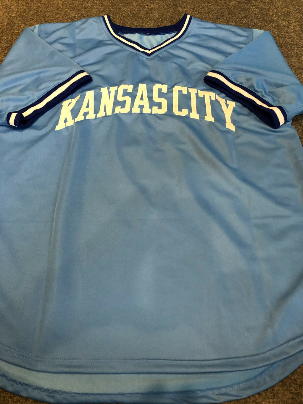 Kansas City Royals Ryan Mcbroom Autographed Signed Jersey Jsa Coa