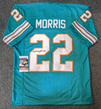 Miami Dolphins Mercury Morris Autographed Signed Jersey Jsa Coa