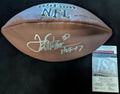 Denver Broncos Terrell Davis Signed Inscribed Nfl Football Jsa Coa
