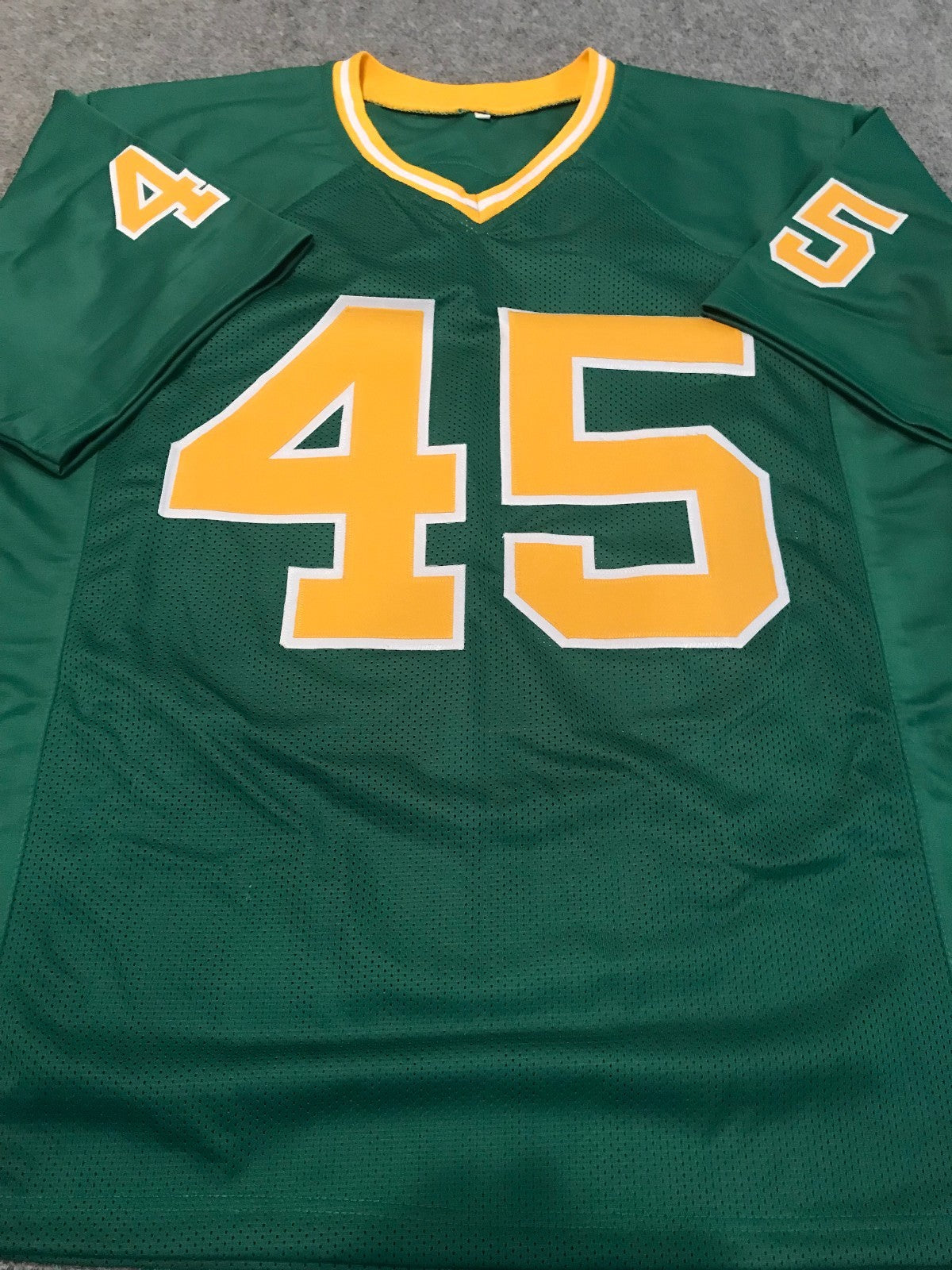 Rudy Ruettiger Autographed Signed Notre Dame Jersey Jsa  Coa