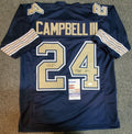 Pitt Panthers Phil Campbell Iii Signed Inscribed "H2p!" Jersey Jsa Coa