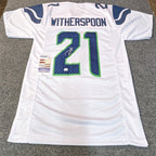 Seattle Seahawks Devon Witherspoon Autographed Signed Jersey Jsa Coa