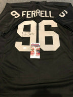 Oakland Raiders Clelin Ferrell Autographed Signed Jersey Jsa Coa