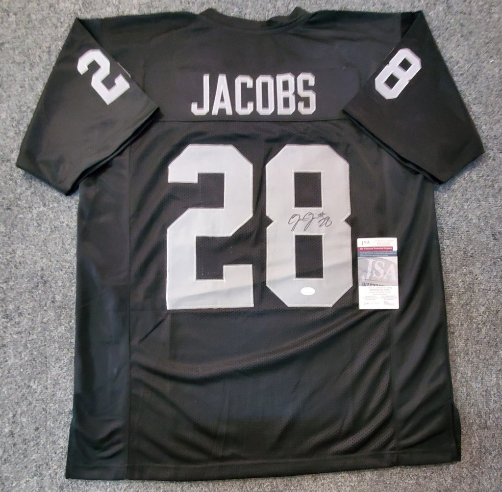 Las Vegas Raiders Josh Jacobs Autographed Signed Jersey Jsa Coa