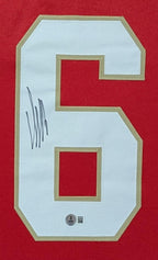 Framed Florida Panthers Aleksander Barkov Autographed Signed Jersey Beckett