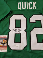 Philadelphia Eagles Mike Quick Autographed Signed Jersey Jsa  Coa