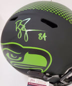 Seattle Seahawks Bobby Engram Autographed Full Sz Eclipse Replica Helmet Jsa Coa