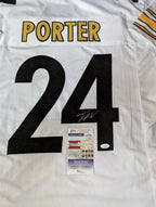 Pittsburgh Steelers Joey Porter Jr Autographed Signed Jersey Jsa Coa