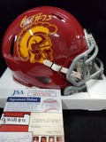 Usc Trojans Alijah Vera-Tucker Autographed Mini Helmet Jsa Coa